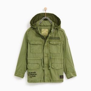 Light army jacket